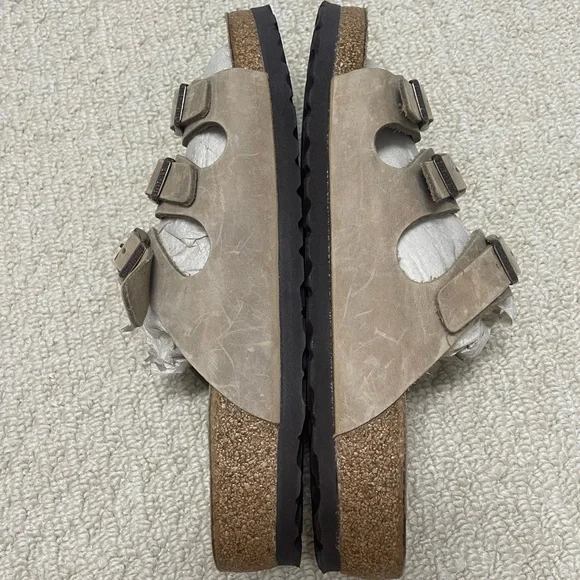 NWOT Birkenstock Florida Tabacco Brown Size 41- W10/M8 - Picture 4 of 10